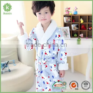 Kids Lovely Homewear Natural Fabric Girl Bath Robe thumbnail-4
