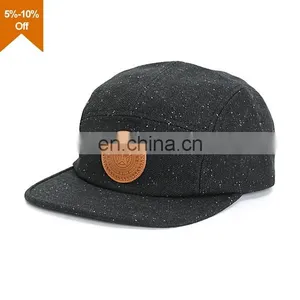 Streetwear Flat Brim 5 Panel Hat thumbnail-3