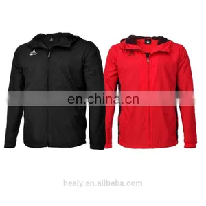 Healy 100% Polyester Lightweight Waterproof Hood Rain Jacket thumbnail-1