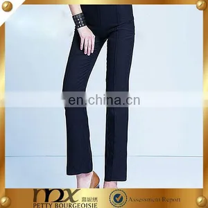 2014-2015 Women In Plastic Pants Slim Straight Style thumbnail-1