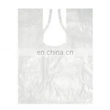 Disposable PE Apron,disposable PE Cape,PE Barber Cape,disposable Plastic Cap thumbnail-1