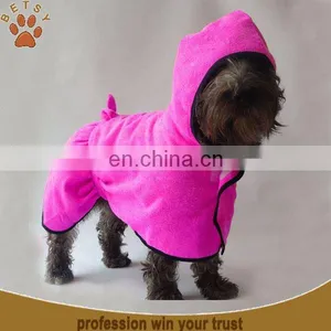 Highly Absorbent Super Baby Dog Hooded Towel Drying thumbnail-4