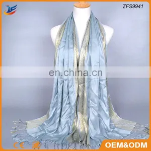 Trendy New Summer Wear Customized Sequin Scarf thumbnail-1