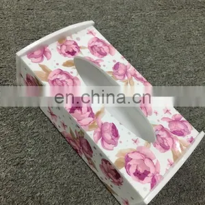 Customized Picture Prcinted Beautiful Acrylic Tissue Box thumbnail-2