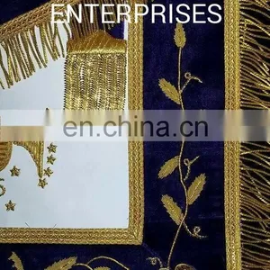 SCOTTISH RITE 95TH DEGREE APRON PURPLE HIGH QUALITY thumbnail-4