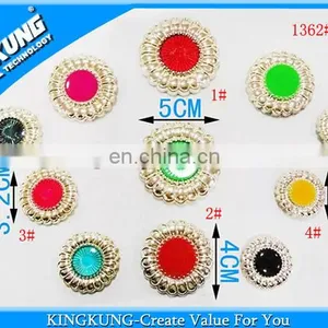 Fancy Quality and Fashion Style Decorative Design of Ladies Pvc Shoe Flower thumbnail-2