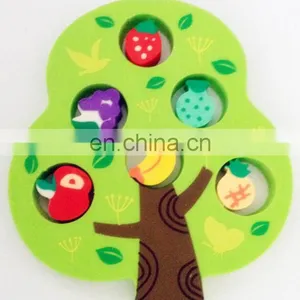 Tree With Fruit Eraser Set Fancy Eraser Set Children Toy Eraser Set thumbnail-1