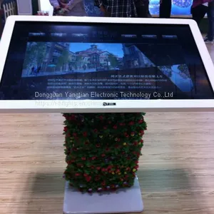 Free Standing LCD Screen Hotel Advertising Player for Hotel Display Payment Kiosk thumbnail-5