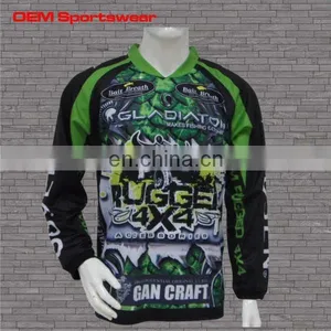 Sublimated Sportswear Long Sleeve Polyester T-shirts thumbnail-1