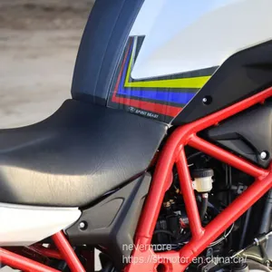 Spirit Beast Motorcycle Modified Carbon Fiber Waterproof Oil Tank Sticker for BellinaTRK502/BJ500GS L8 thumbnail-2