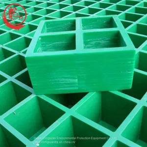 Concave Surface Fiberglass Grating Panels Fiberglass Reinforced Plastic Grating thumbnail-1