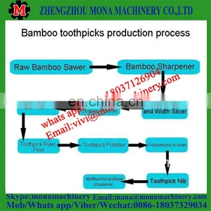 Bamboo Wood Sticks Chopsticks Incense Toothpick Making Machine thumbnail-2