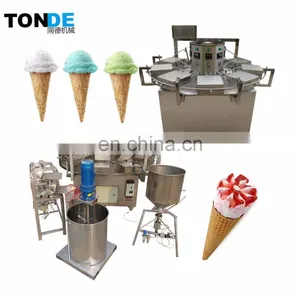 Commercial Sugar Cone Forming Equipment for Making Ice Cream Cone thumbnail-1
