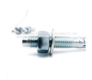 Wedge Anchor Bolt M12 China Handan Manufacturer Fastener Expansion Bolt thumbnail-3