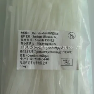 Various Models High Quality Nylon Cable Ties/plastic Cable Ties thumbnail-5