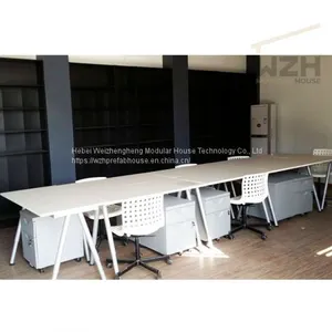 Luxury Modular Flat Pack Container Office Buildings With Toilet Bathroom Office New Design Shipping Container Showroom thumbnail-1