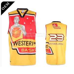 Oem 2019 Best Basketball Jersey Design ,Basketball Tracksuit Reversible Basketball Jerseys thumbnail-4