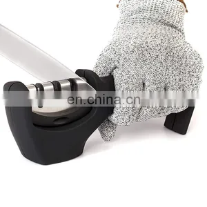 3-Stage Kitchen Sharpening Tool Knife Sharpener For Polish Blades thumbnail-4
