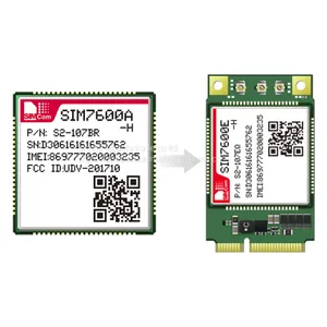 SIM7600A-H Multi-band LTE-FDD/LTE-TDD/HSPA+/UMTS/EDGE/GPRS/GSM Module LCC Type Supports LTE CAT4 4G Module SIM7600 thumbnail-1