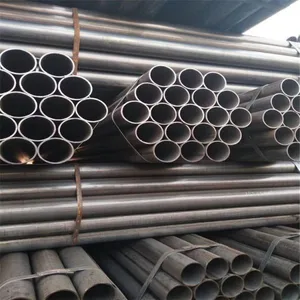 Tianjin Shengteng Steel ERW Black Steel Round Pipe thumbnail-3
