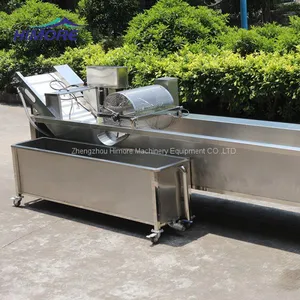Automatic SUS304 Air Bubble Ozone Leafy Vegetable Washer Fruit Cleaner thumbnail-3