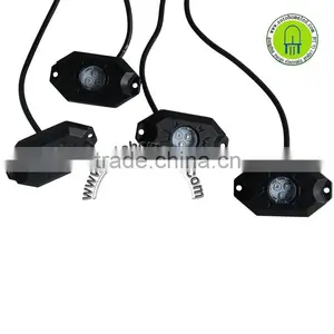 RGB Work Light 60W SET CREE LED Deck Light PODS for Automotive 4WD SUV UTV ATV Tractor Trailer thumbnail-2