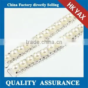 0519W Cup Chain Rhinestone Pearl,rhinestone Cup Chain Pearl,rhinestone Pearl Cup Chain for Shoes Accessory Shoe Flower thumbnail-4