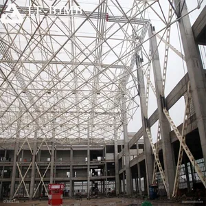 LF Steel Structure Space Frame Roof Shed Steel Frame Aircraft Hangar thumbnail-4