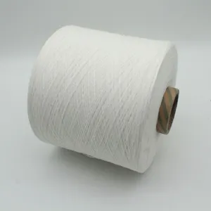 Recycled Cotton Yarn Manufacturers Supply Bleached White Ne16/1 Open-end Spinning 70/30 Polyester Cotton Yarns thumbnail-1