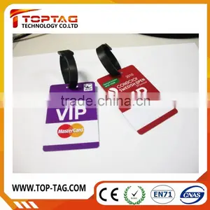 Promotional Luggage Tags, Hotel Luggage Tag, Business Card Size Luggage Tag Factory Price thumbnail-4