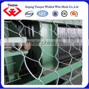 Pvc Coated Hot Dipped Galvanized 1/2 Inch Double Twist Hexagonal Wire Mesh thumbnail-3