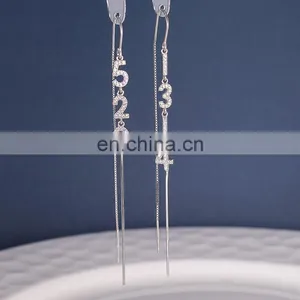 S925 Sterling Silver Earring 520 1314 Earrings for Women With Rare Design INS Style WIS Celebrity Same Hot Style thumbnail-3