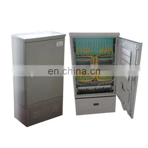 FTTB 144 288 576 Core SMC Outdoor Fiber Optic Cabinet Cable Cross Connect Communication Equipment thumbnail-1