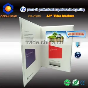 Popular LCD Video Greeting Cards As Promotional Gift thumbnail-3