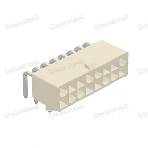 Denentech 4.20mm Pitch Dual Row Right Angle DIP Wafer Connector thumbnail-1