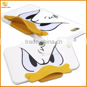 New Products Cute Duck Silicone Case for Iphone 6 thumbnail-4