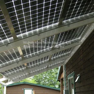 Rixin BIPV Solar Panels All Black Monocrystalline Silicon Solar Panel 6v 540w thumbnail-4