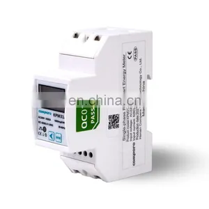 Factory Supply DIN Rail Single Phase Smart Electric Energy Meter With Smart Energy Management System thumbnail-1
