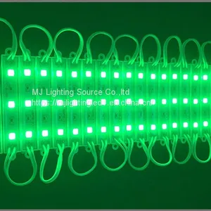 Competitive SMD 5054 3LED Modules Green Color Waterproof Advertising Lamp DC 12V LED Illuminated Signs thumbnail-3