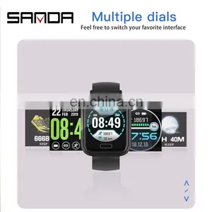 SANDA P30 Custom Message Reminder Heart Rate Monitor Oem Android Smart Watch for Ladies thumbnail-5