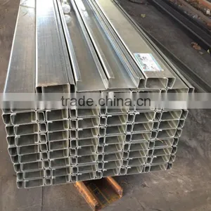 Length 6m Galvanizd Steel C Purlin Uesd in Building Materials thumbnail-1