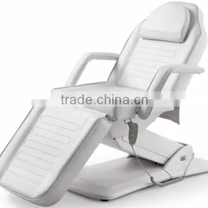 White Salon Furniture Massage Bed With 3 Motors thumbnail-5