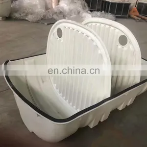 500L- 5000 Liters Septic Tank FRP GRP Mini Small Household Septic Tank thumbnail-4