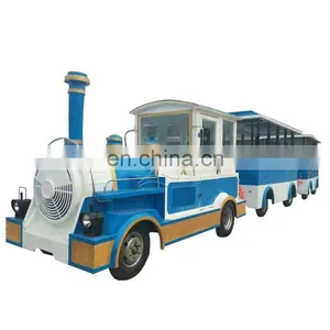 Theme Park Rides Electric Trackless Train for Sale thumbnail-1