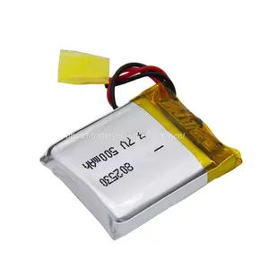UL CE Certificate 3.7V Lipo Lithium Polymer Pouch Battery Cell for Wearable Devices thumbnail-1
