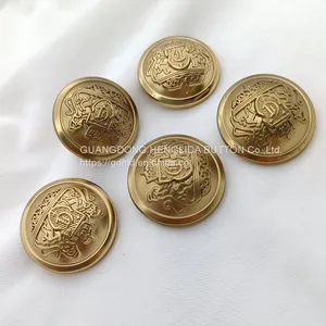 2023 Wholesale 18mm Gold Alloy Hand Sewing Button for Clothing thumbnail-2