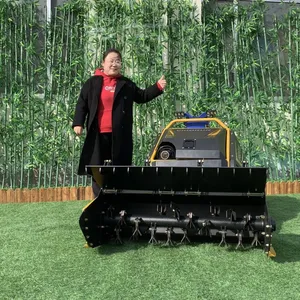 Remote Control Flail Mower (MTSK1000 With Flail Mower) Remotely Controlled Multi-purpose Flail Mower China Manufacturer Factory Distributor thumbnail-1