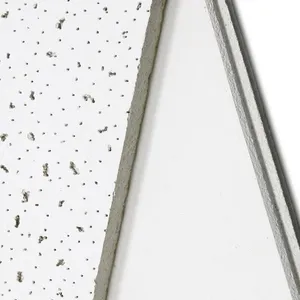 Mineral Fiber Acoustic Ceiling/Mineral Wool Ceiling Tiles /Mineral Fiber Panel thumbnail-1