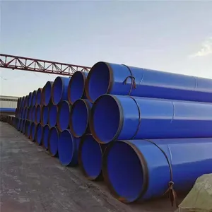 Gas Special Coated Steel Pipe, Internal and External Epoxy Resin Composite Pipe, Hard, Flame-retardant and Anti-aging thumbnail-2