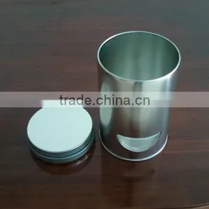 Round Tin Tea Box thumbnail-1